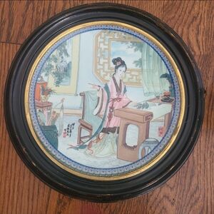 Imperial Jingdezhen porcelain plate